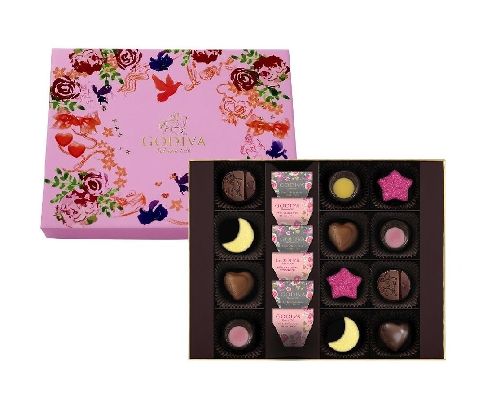 Love Message Chocolate Gift Box 18pcs